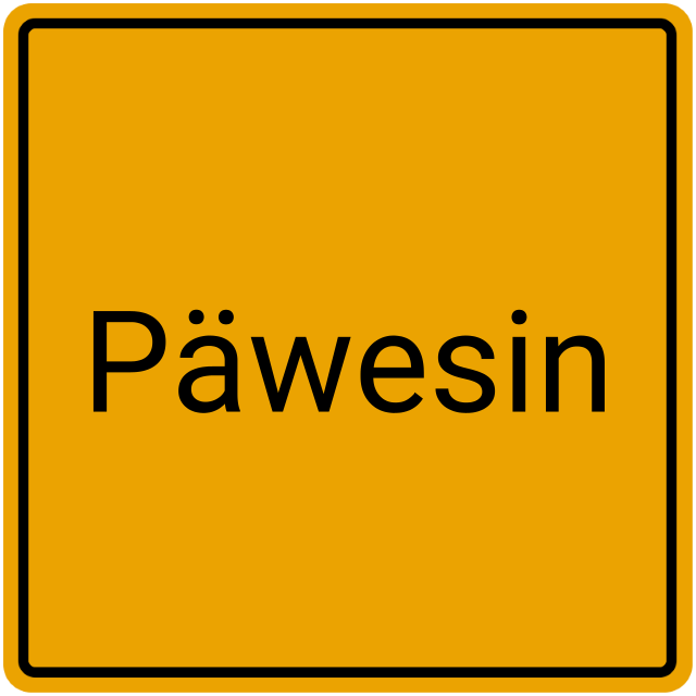 Meldebestätigung Päwesin