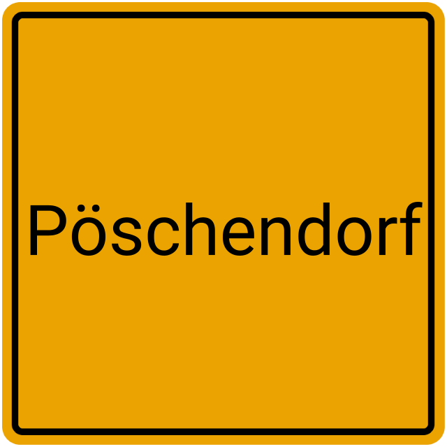 Meldebestätigung Pöschendorf