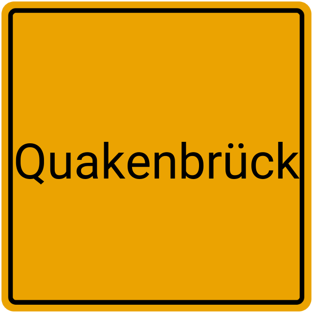 Meldebestätigung Quakenbrück