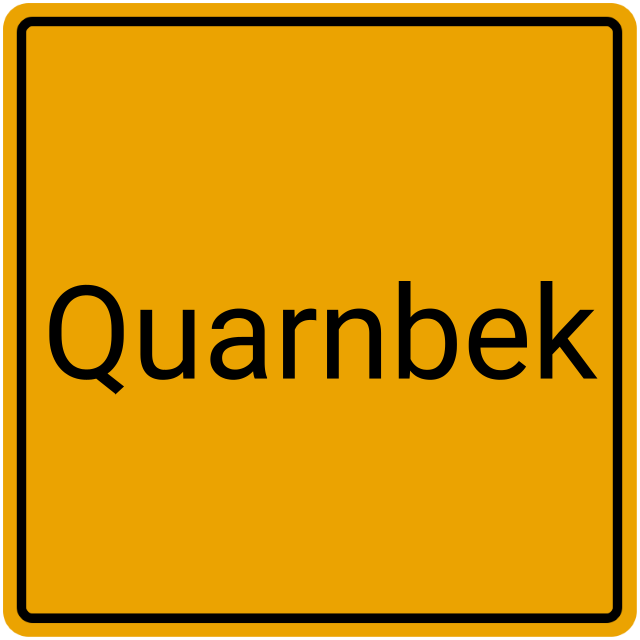 Meldebestätigung Quarnbek