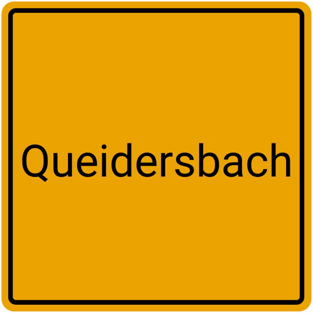 Meldebestätigung Queidersbach