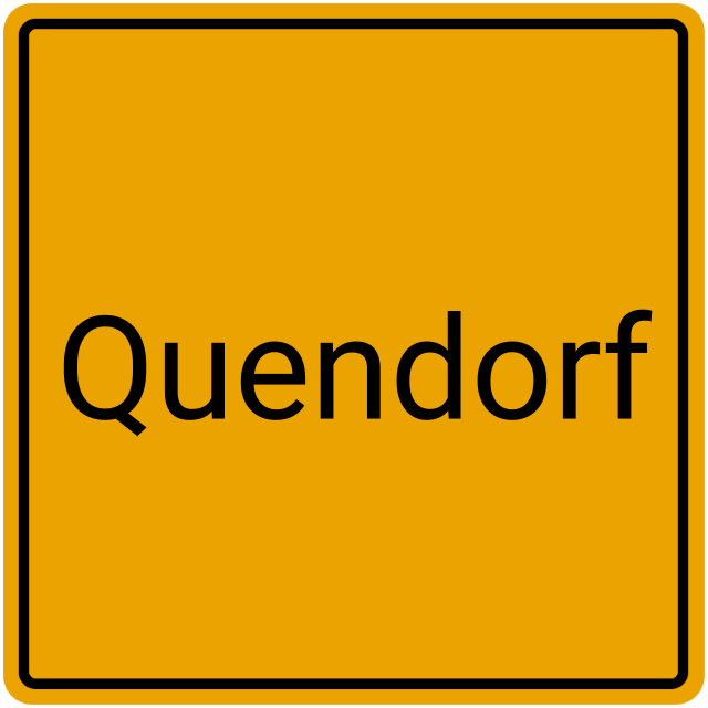 Meldebestätigung Quendorf