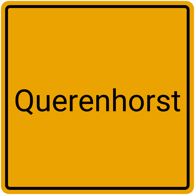 Meldebestätigung Querenhorst