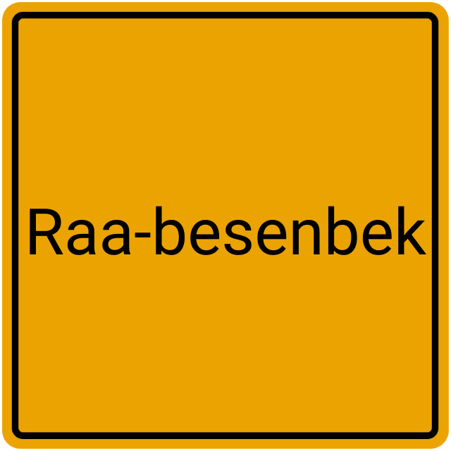 Meldebestätigung Raa-Besenbek