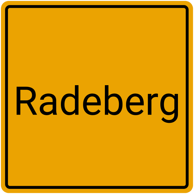 Meldebestätigung Radeberg