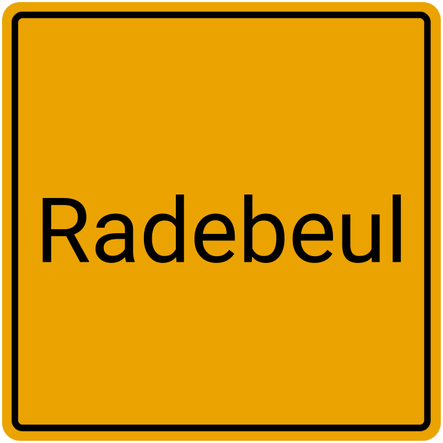 Meldebestätigung Radebeul