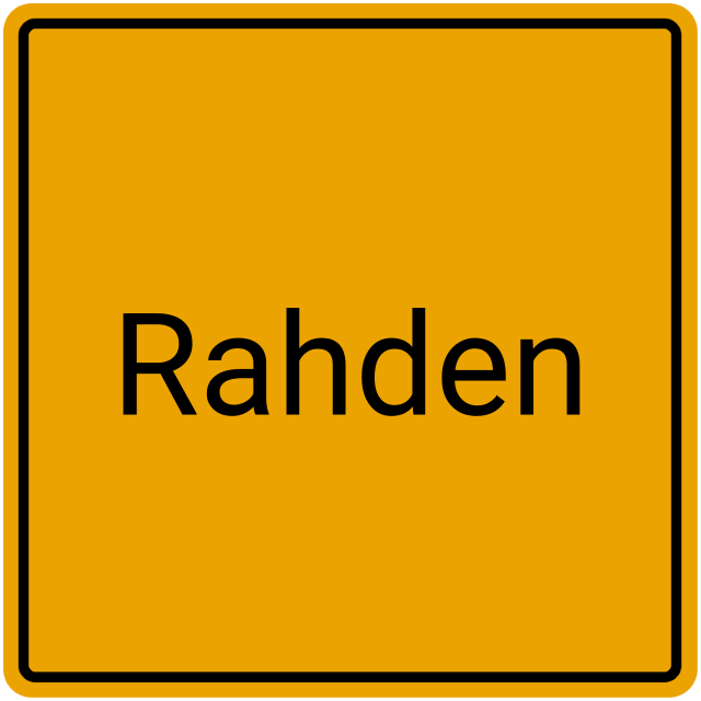 Meldebestätigung Rahden