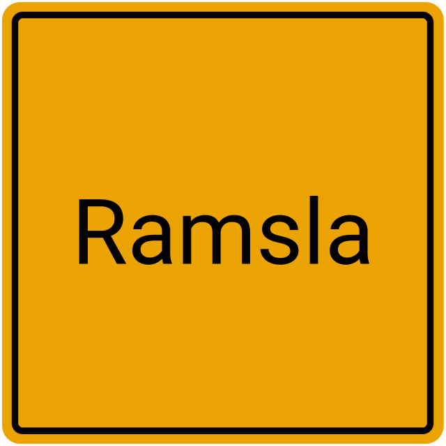 Meldebestätigung Ramsla