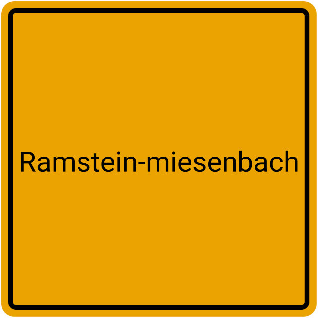 Meldebestätigung Ramstein-Miesenbach