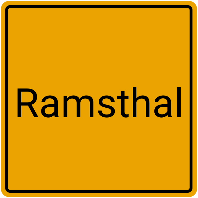 Meldebestätigung Ramsthal