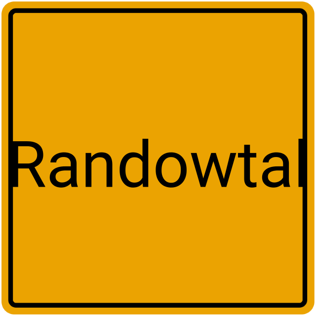 Meldebestätigung Randowtal