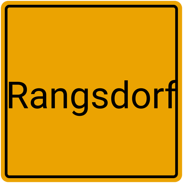 Meldebestätigung Rangsdorf