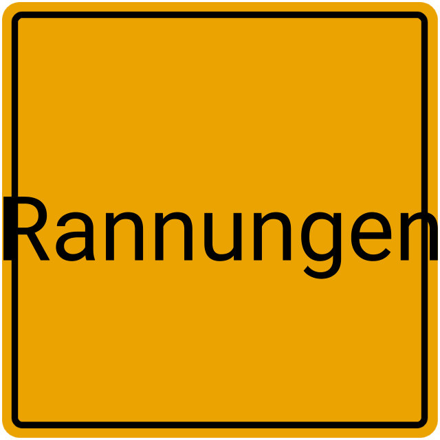 Meldebestätigung Rannungen