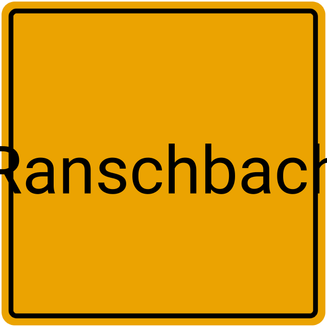 Meldebestätigung Ranschbach