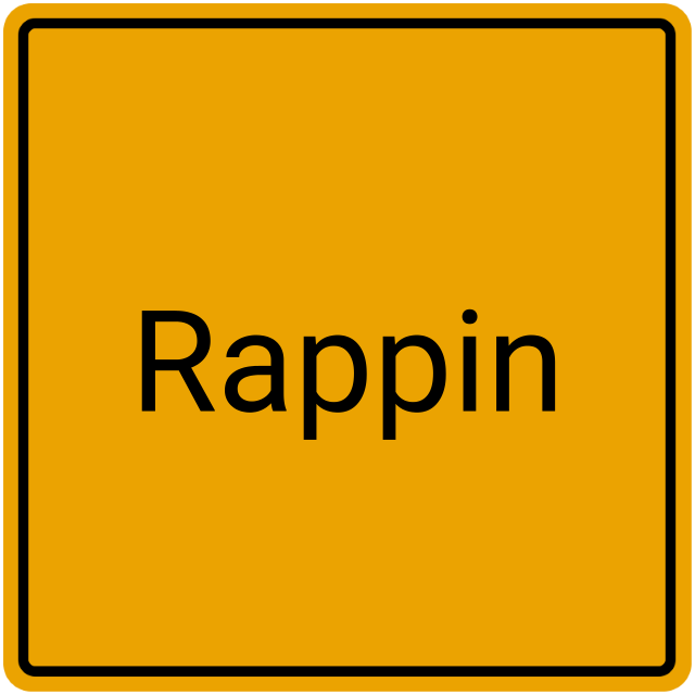 Meldebestätigung Rappin