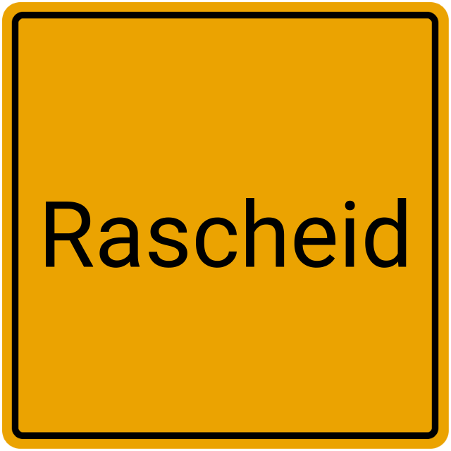 Meldebestätigung Rascheid