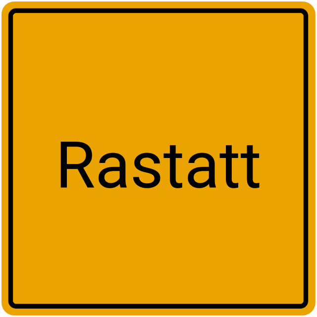 Meldebestätigung Rastatt