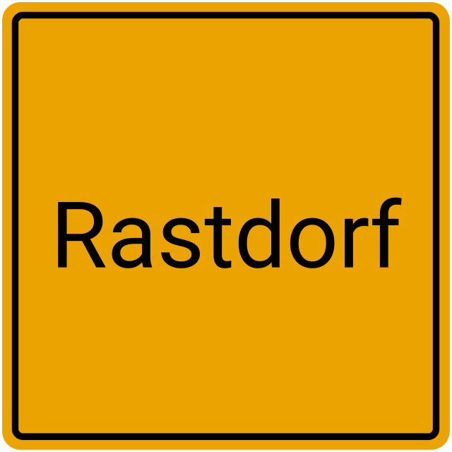 Meldebestätigung Rastdorf