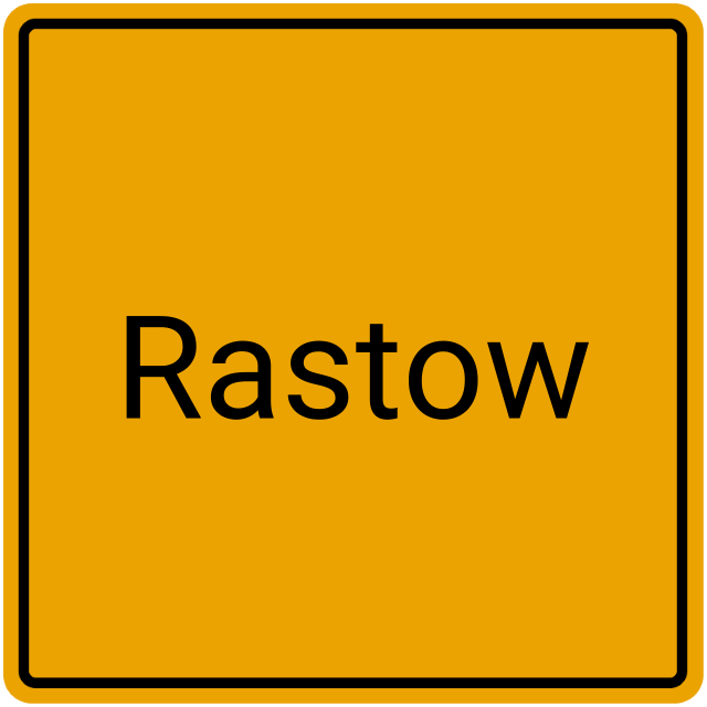 Meldebestätigung Rastow