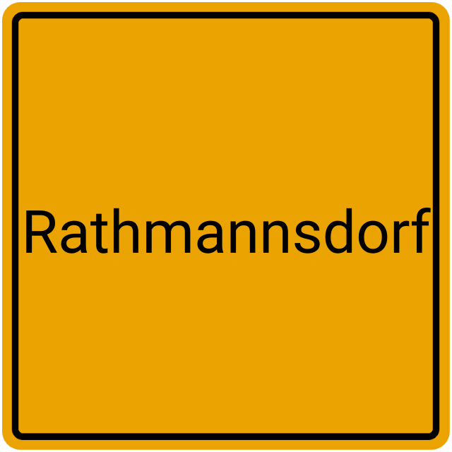 Meldebestätigung Rathmannsdorf