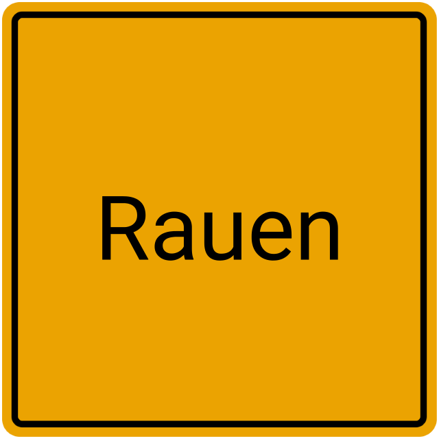 Meldebestätigung Rauen