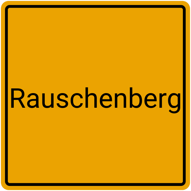 Meldebestätigung Rauschenberg