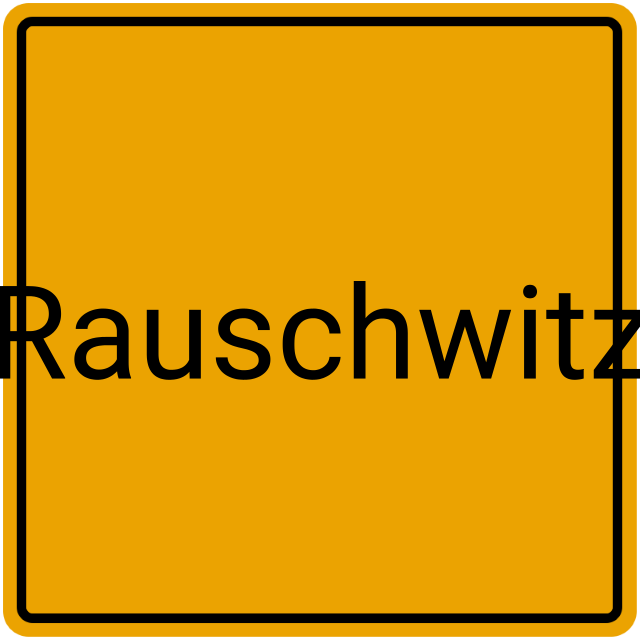 Meldebestätigung Rauschwitz