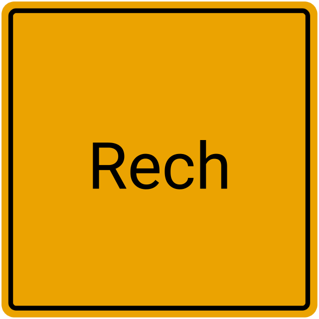 Meldebestätigung Rech