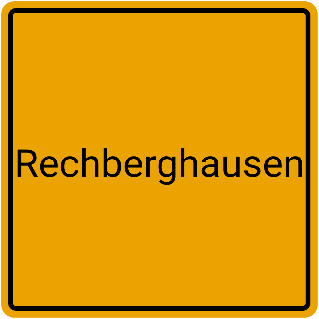 Meldebestätigung Rechberghausen