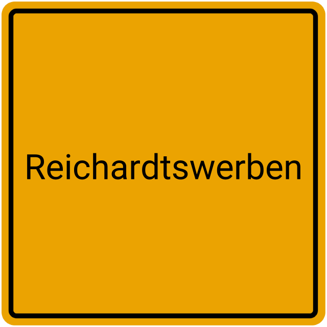 Meldebestätigung Reichardtswerben