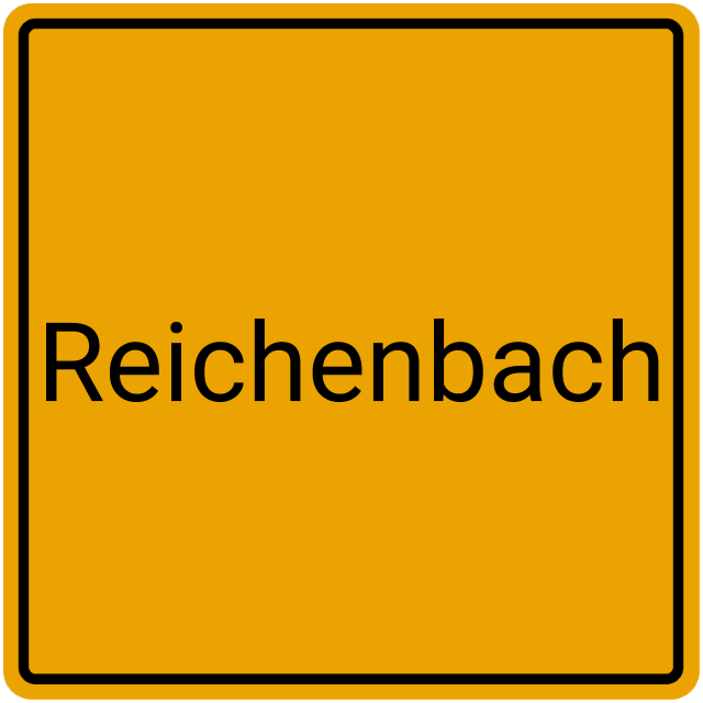 Meldebestätigung Reichenbach