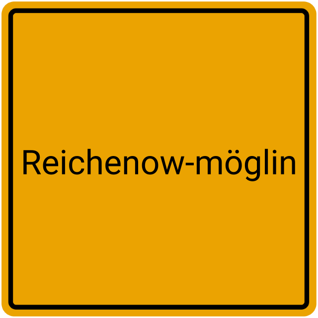 Meldebestätigung Reichenow-Möglin