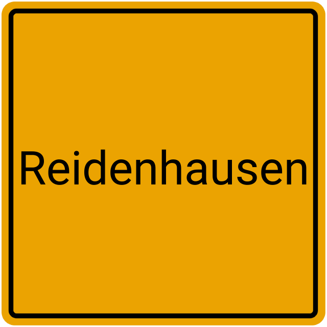 Meldebestätigung Reidenhausen