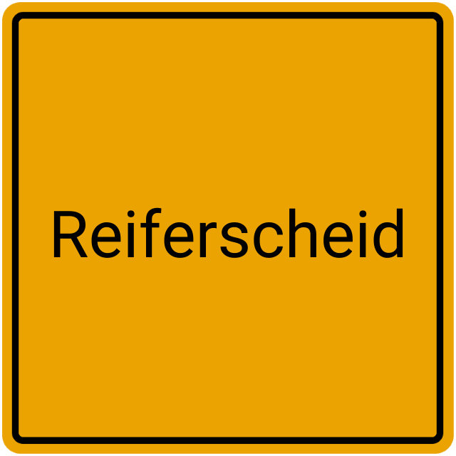 Meldebestätigung Reiferscheid