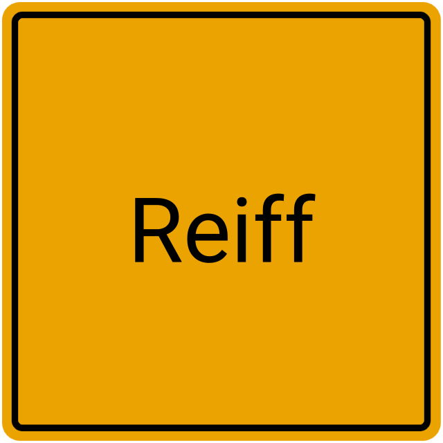 Meldebestätigung Reiff