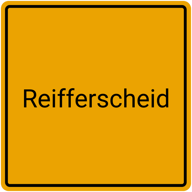 Meldebestätigung Reifferscheid