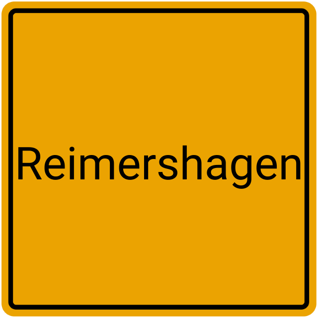 Meldebestätigung Reimershagen