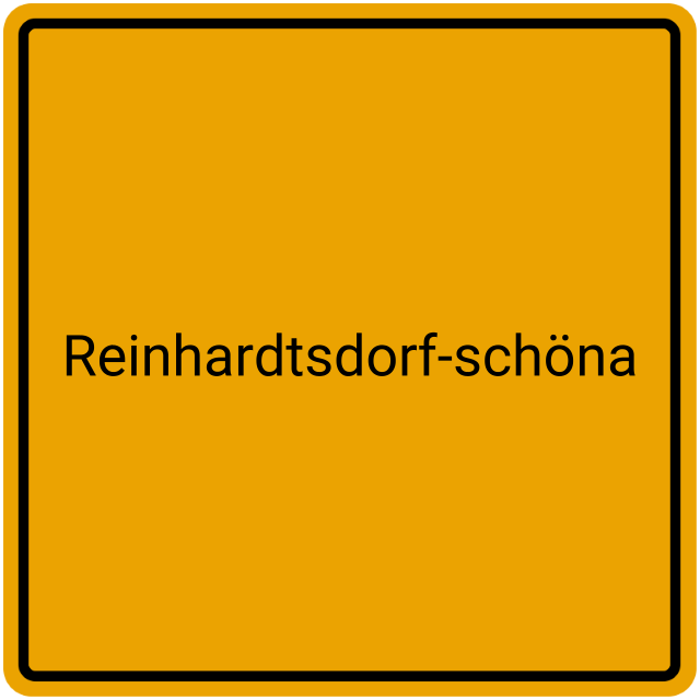 Meldebestätigung Reinhardtsdorf-Schöna