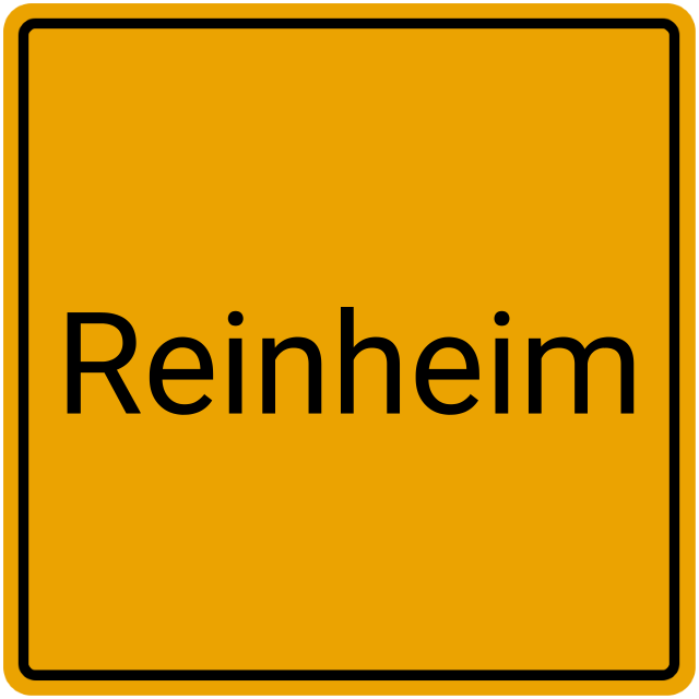 Meldebestätigung Reinheim