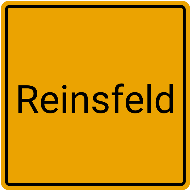 Meldebestätigung Reinsfeld