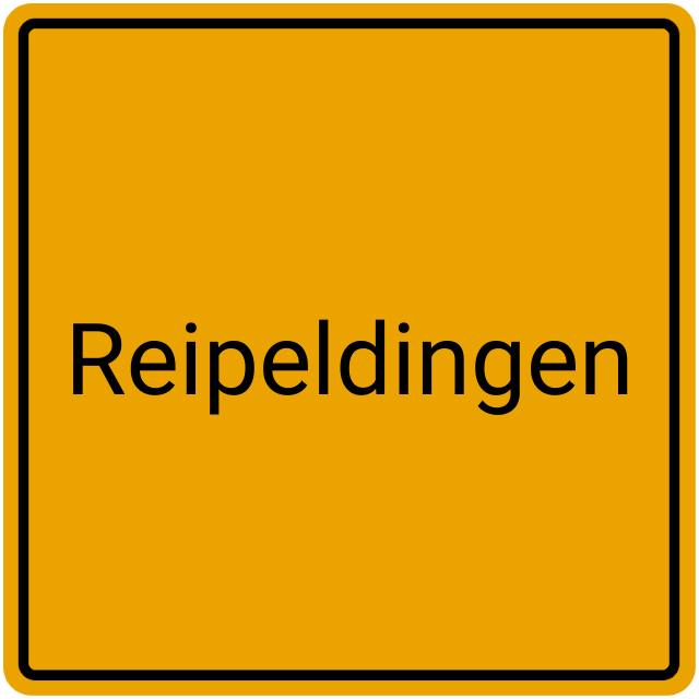 Meldebestätigung Reipeldingen