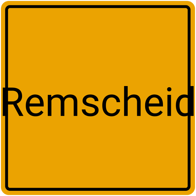 Meldebestätigung Remscheid