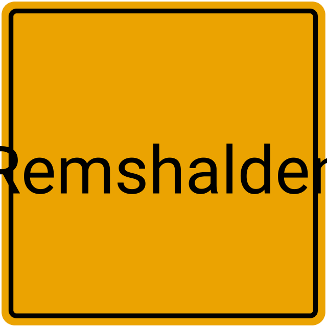 Meldebestätigung Remshalden