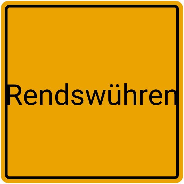 Meldebestätigung Rendswühren