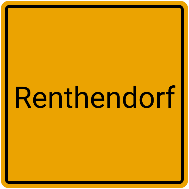 Meldebestätigung Renthendorf