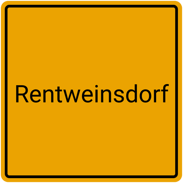 Meldebestätigung Rentweinsdorf