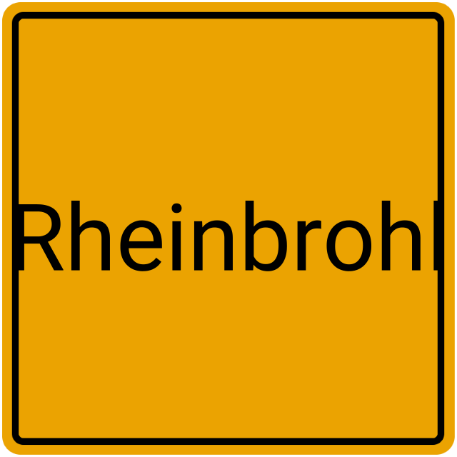 Meldebestätigung Rheinbrohl
