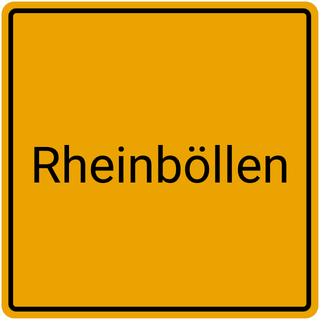 Meldebestätigung Rheinböllen