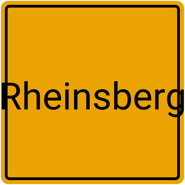 Meldebestätigung Rheinsberg