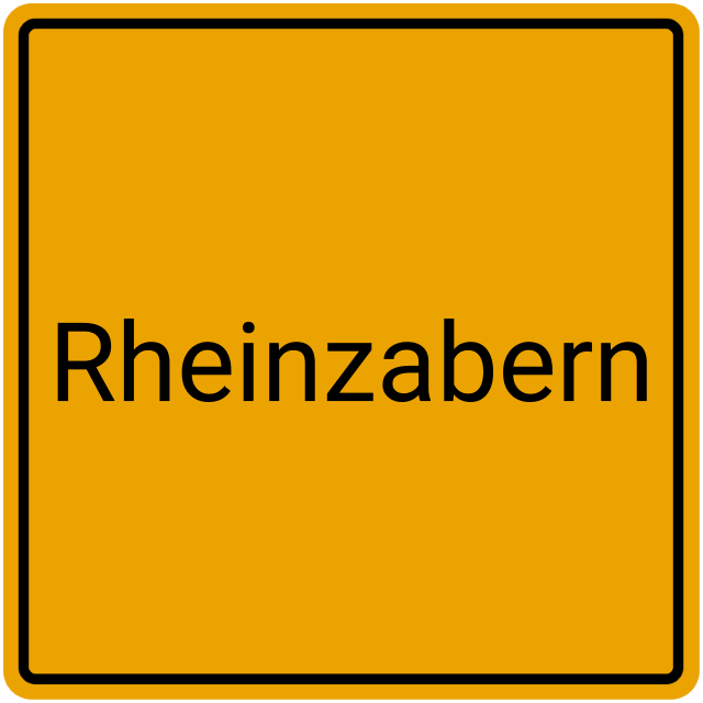 Meldebestätigung Rheinzabern